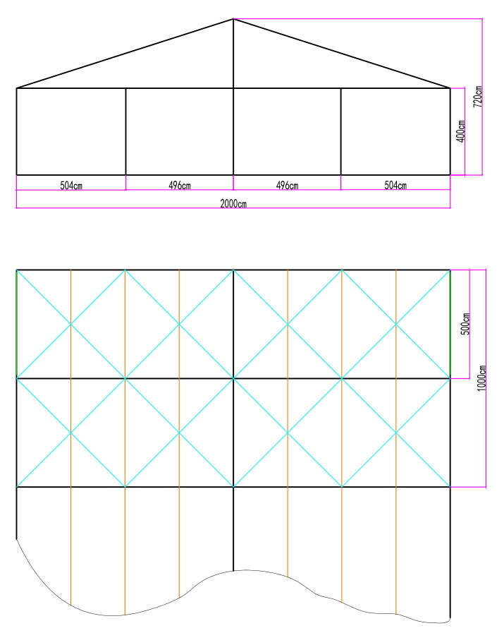 20 M Shelter Tent for Big Party or Event Hall