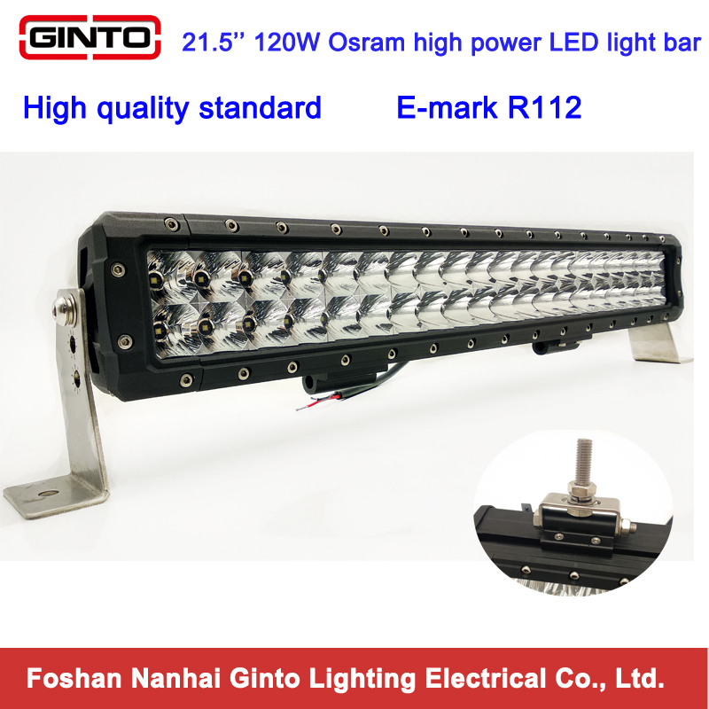 Best Selling High Intensity 21.5'' E-MARK Osram LED Light Bar