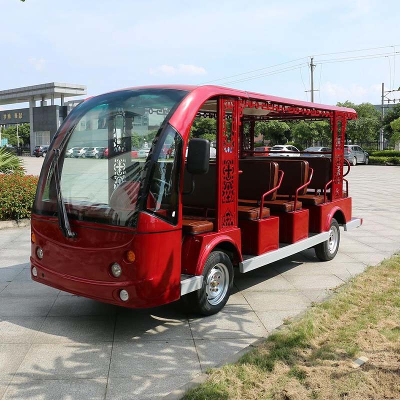 14 Seater Cheap Electric Sightseeing Vehicle for Sale Dn-14 with Ce (China)