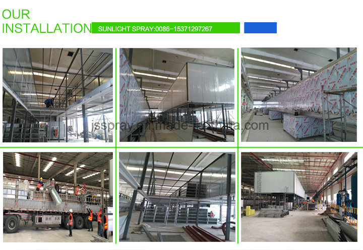 China Hot Sales High Quality Automatic Coating Line with Good Price for Wheel Hub