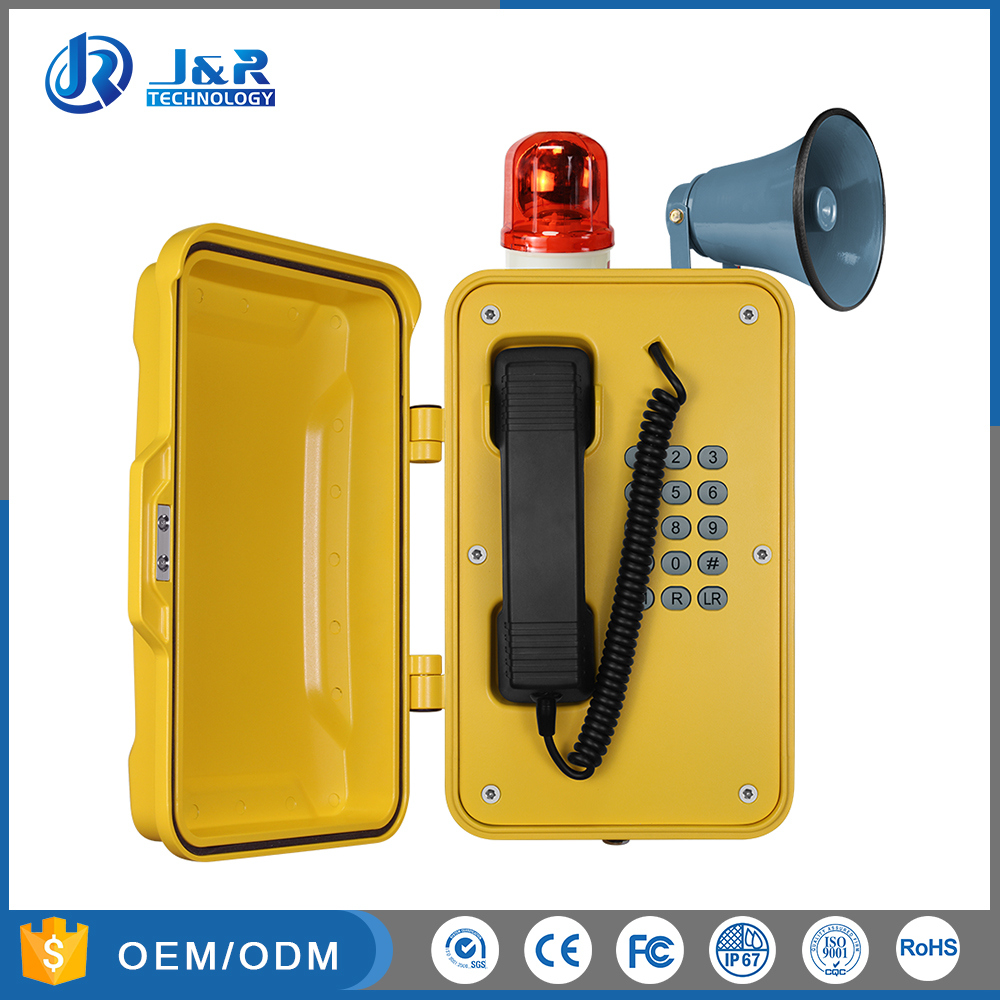 Tunnel Railway Industrial Explosion-Proof Telephone with Loudspeaker