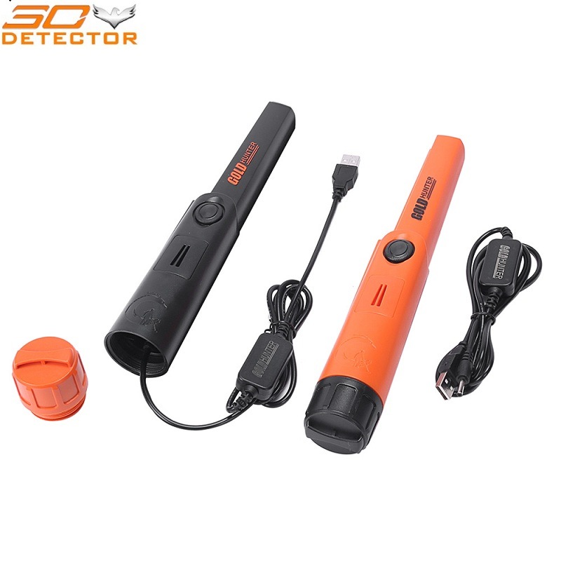 Free Shipping Gold Hunter Tmr Pinpointer Underground Gold Metal Detector with Build-in Rechargeable Li-Battery