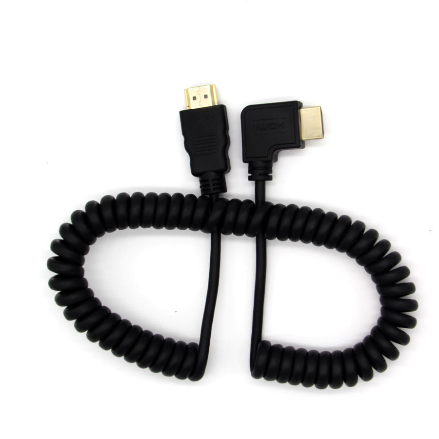 High Speed HDMI to HDMI Spring 4K HDMI Cable 1.4V