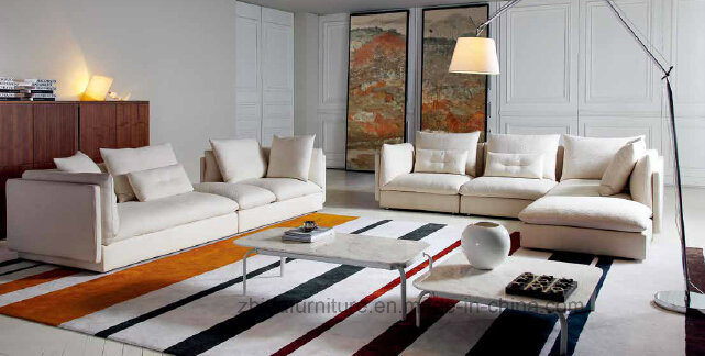 Modern Fabric Sectional Sofa for Living Room