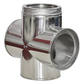 Twist Lock Cowl Chimney Cap Stainless Steel Chimney Cross