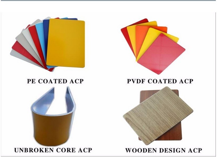 ACP /External Aluminium Wall Cladding/PE/PVDF Aluminum Composite Panel Sheet