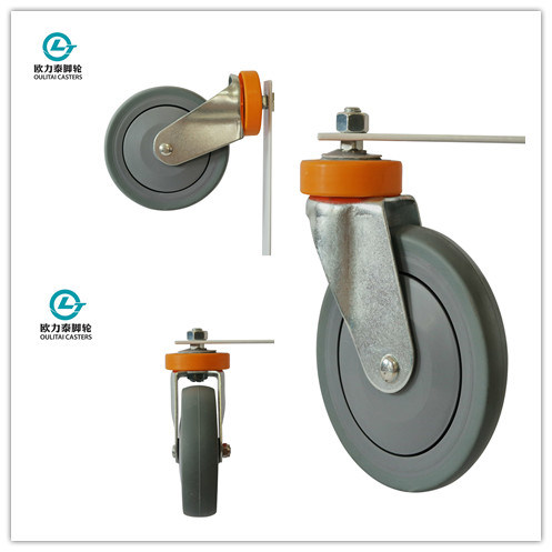 5 Inch TPR Shopping Trolley Caster