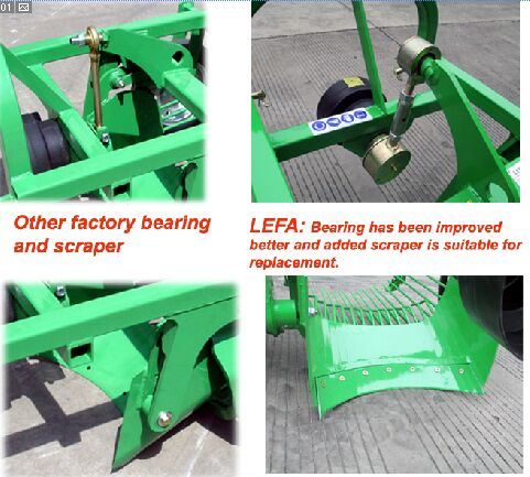 One Row 3 Point Sweet Potato Harvester Machine for Sale