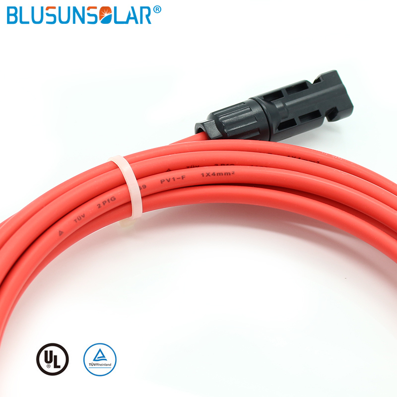 High Quality 4mm2 Solar Cable with Mc4 Connector for Power Plant