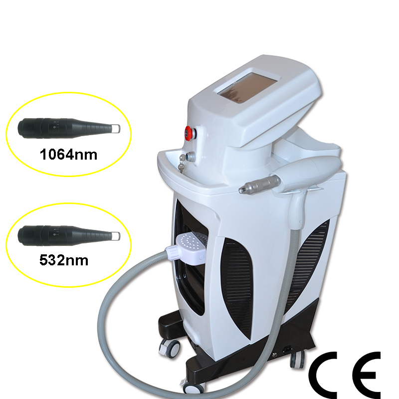 1064nm 532nm Professional Long Pulse Laser Q Switched ND YAG Tattoo Removal Laser Equipment & Machine (MB1064)