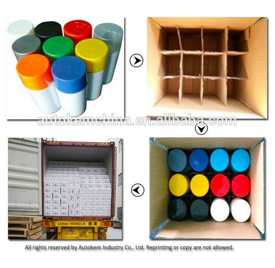 500ml/750ml Road Marking Paint, Spot/Field Line Marking Paint Aerosol Spray Free Sample