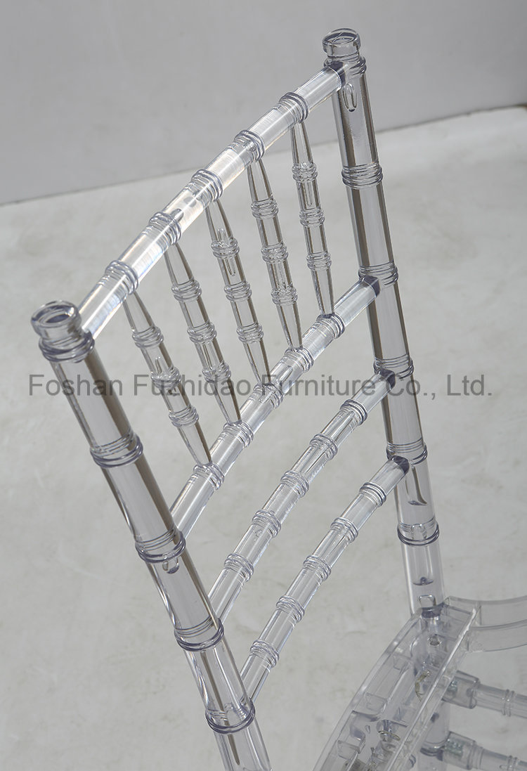 Chiavari Dining Furniture Clear Acrylic PC Wedding Chair (FD-981)