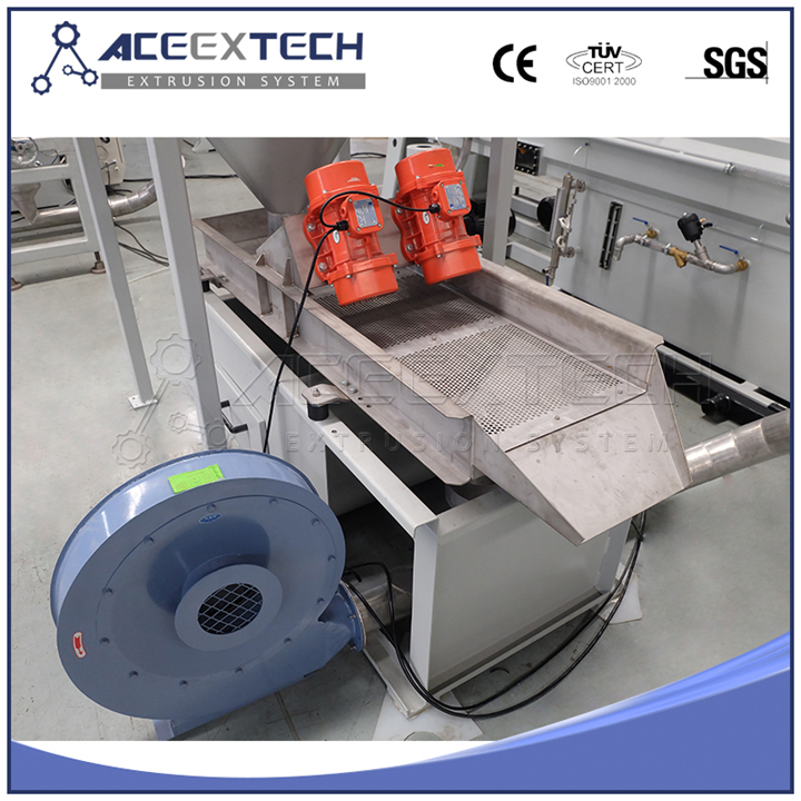 PVC Plastic Twin Screw Extruder Granulator