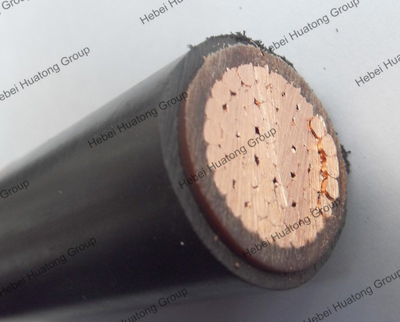 Low Voltage Medium Voltage Single Core XLPE Insulation PVC Sheathed Underground Distribution Power Cable