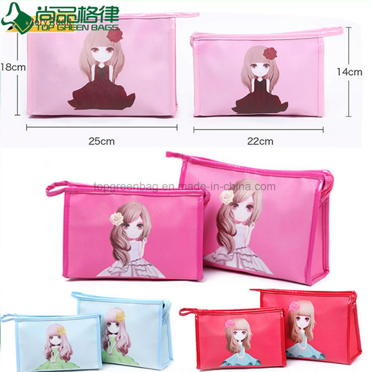 Fashion Polyester Cosmetic Bag, Mini Makeup Bag, Beauty Bag