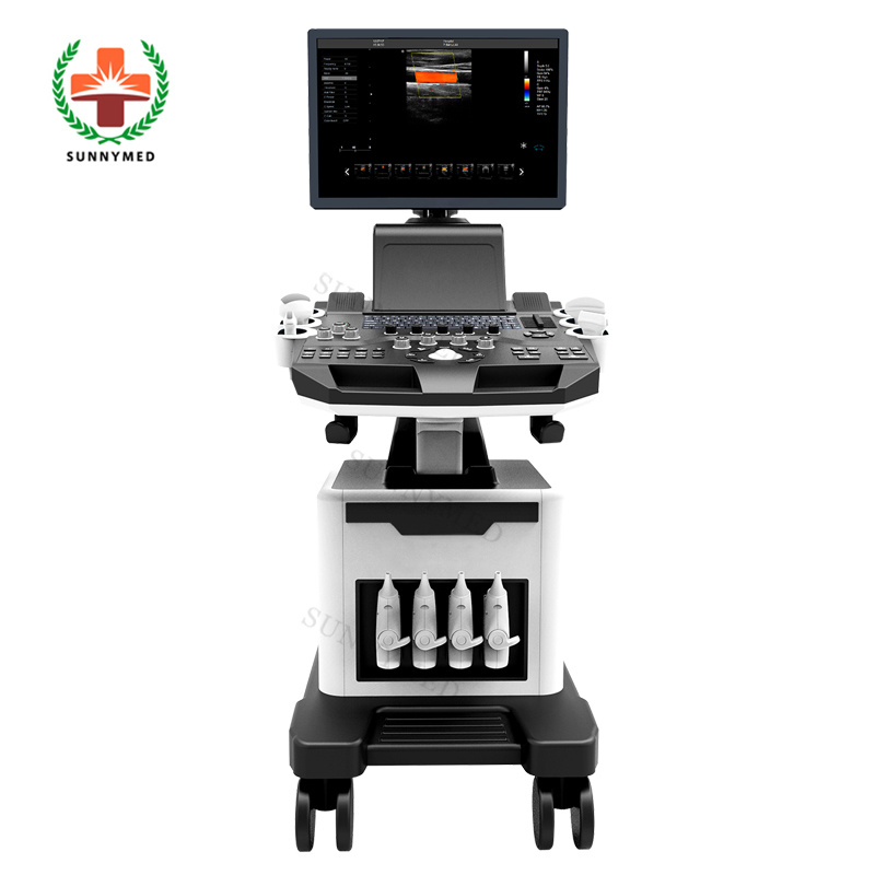 Sya-5t Medical USG Trolley Color Doppler Digital Ultrasound