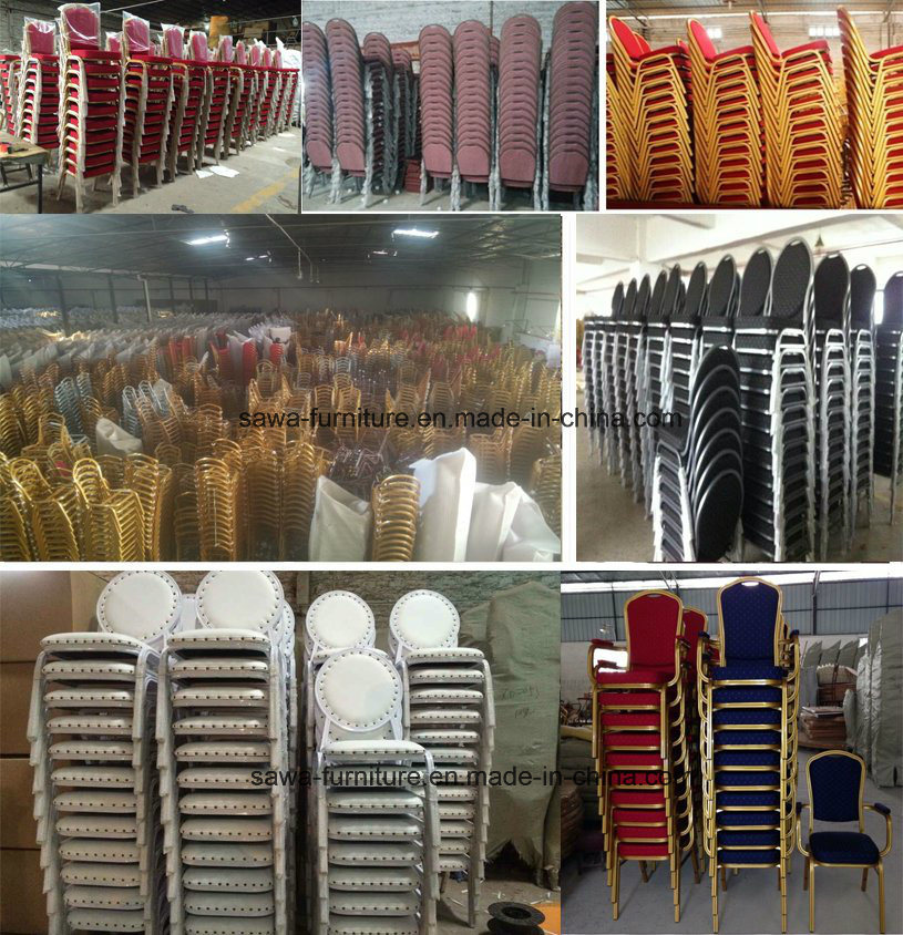 China Aluminum Frame High Quality Wholesale Stackable Banquet Chairs