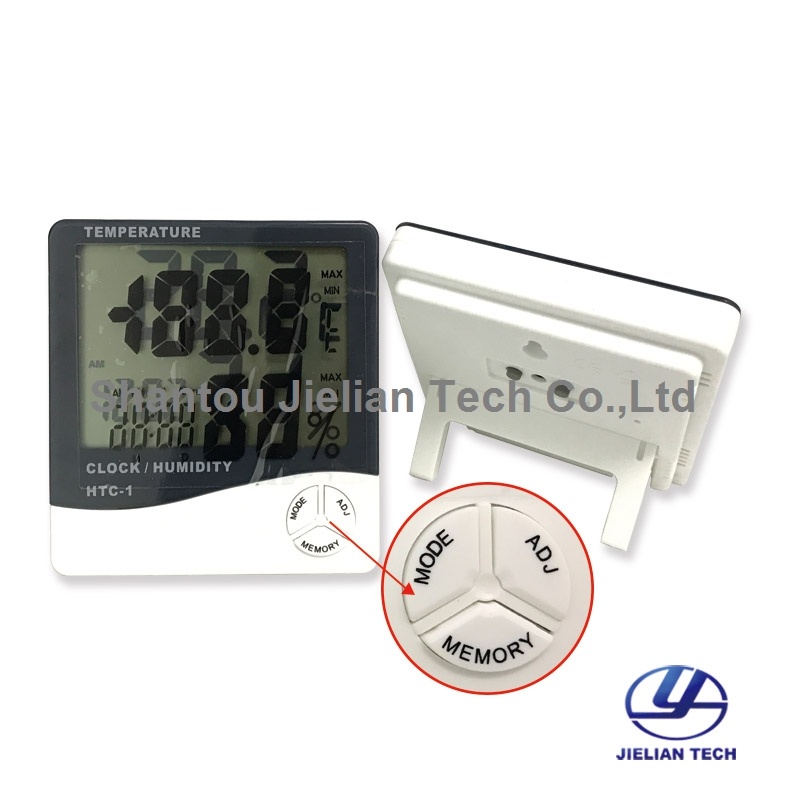 HTC-1 Digital LCD Temperature Humidity Meter Thermometer