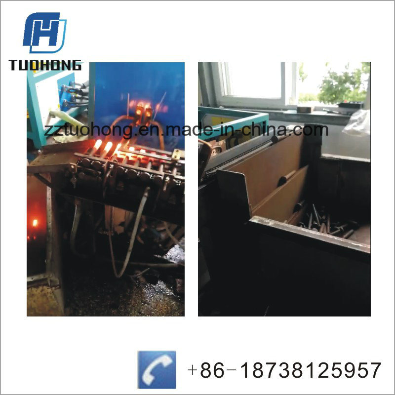 IGBT Heating Steel Rod Round Bar Electromagnetic Induction Forging Equipment