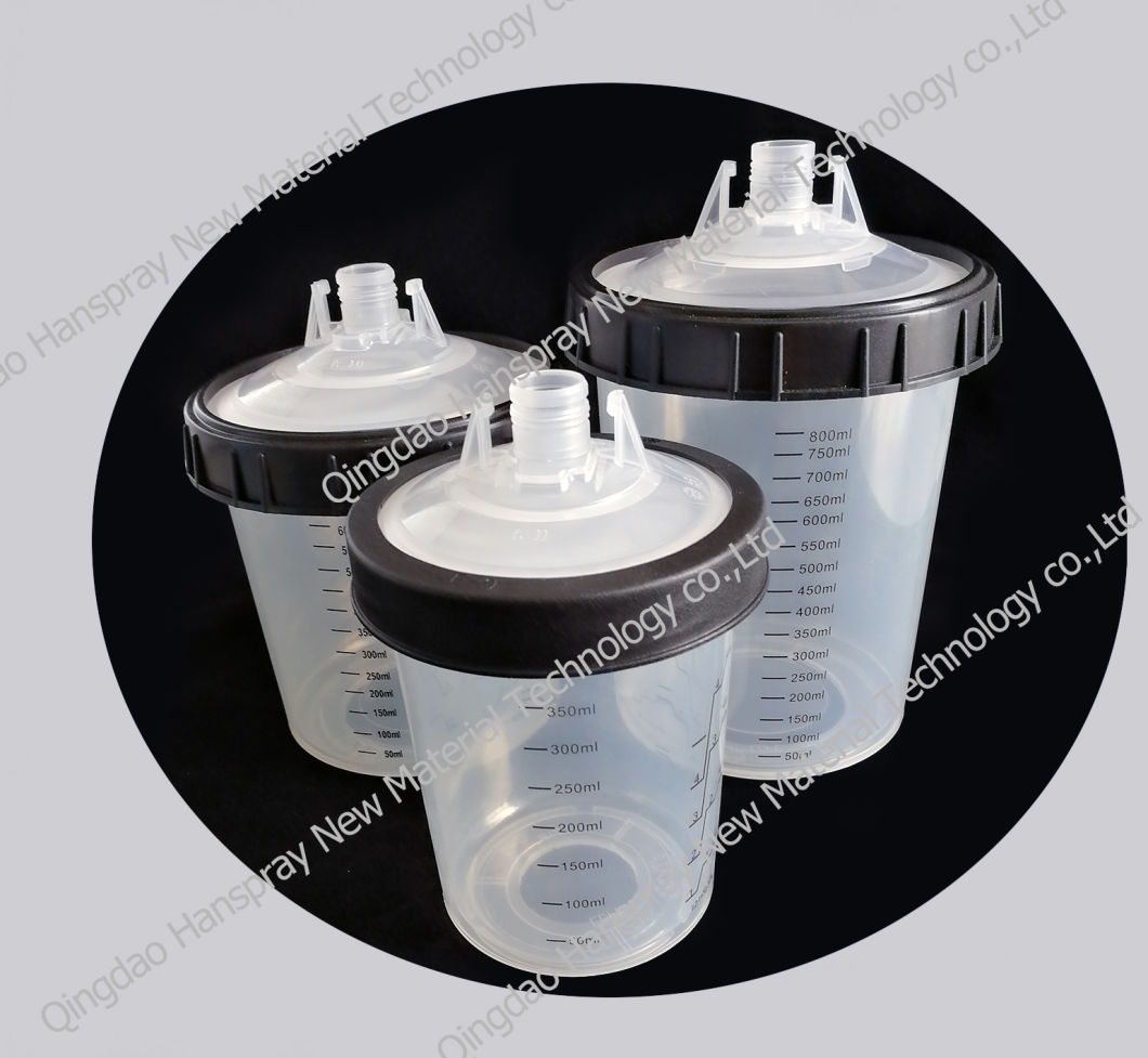 Paint Measuring/Mixing Cups and Spray Gun Cup with Good Quality for Car Body Repair