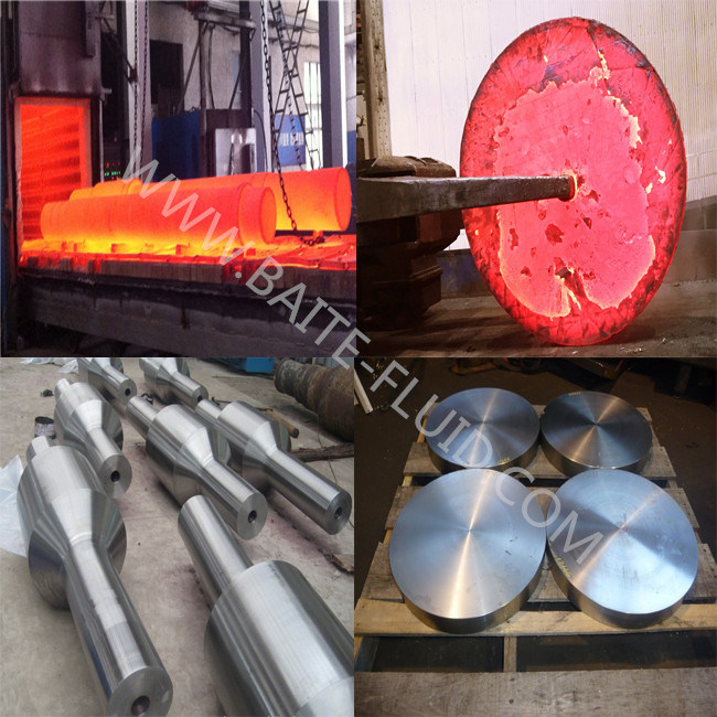 Hollow Steel Hot Forging Wind Turbine Main Shaft