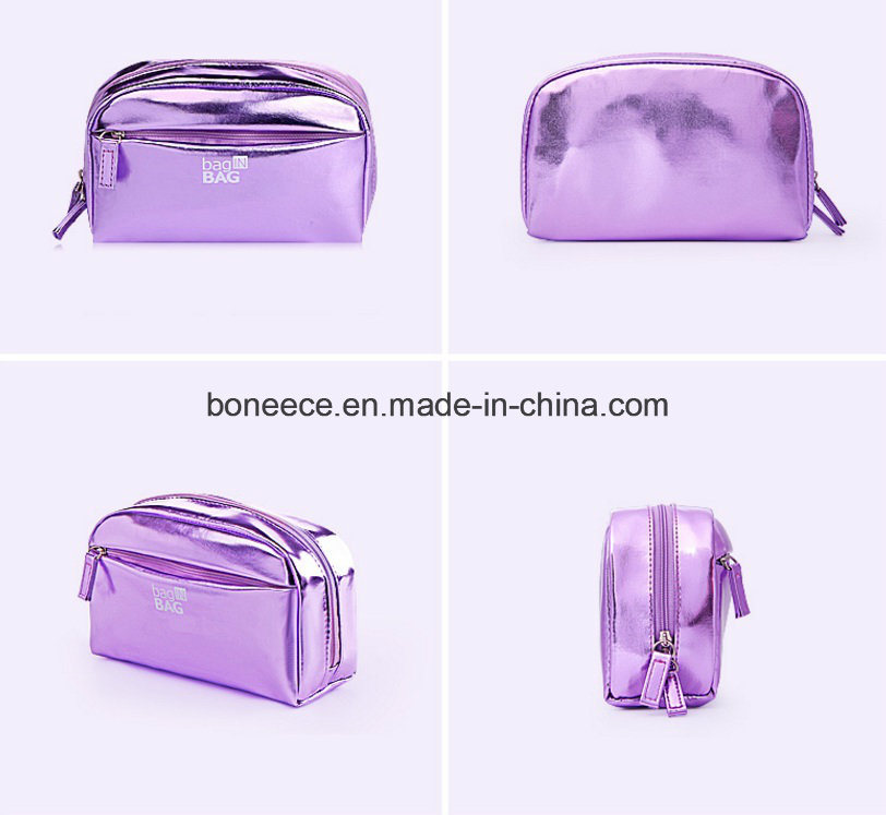 2018 Fashion Bag Purple Travel Cosmetic Bag for Women