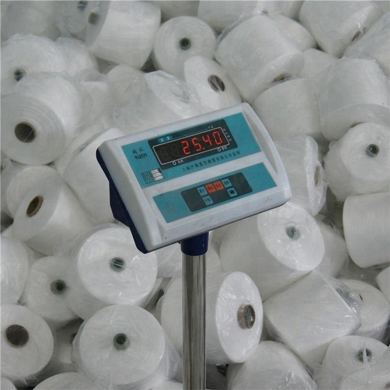 Polyester Cotton Blended Yarn for Woven Fabric Tc80/20 65/35 45s 32s
