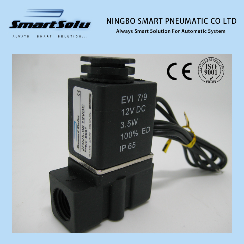 100% Tested High Quality Two Way Type Pneumatic Solenoid Valve