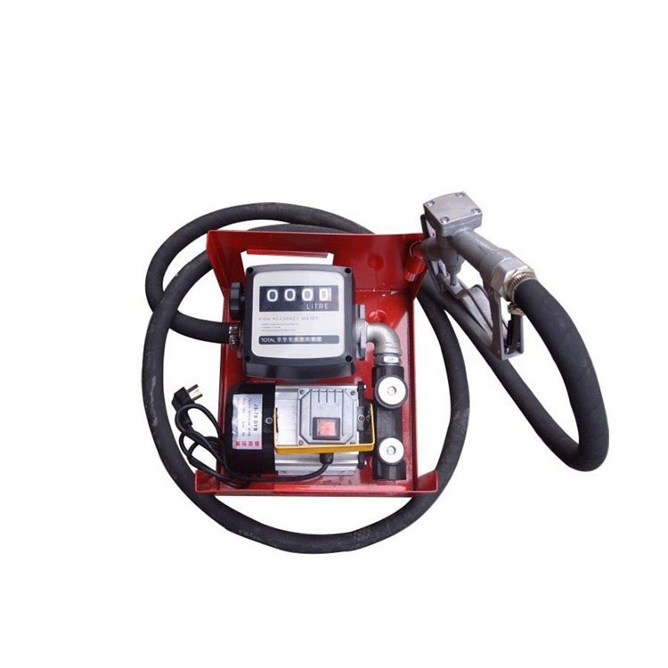 12V/24V Fuel Diesel Transfer Pump with Meter and Hose and Nozzle