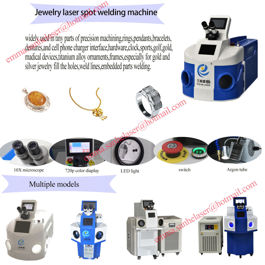 Portable Laser Welding Machine for Jewelry Golf Silver