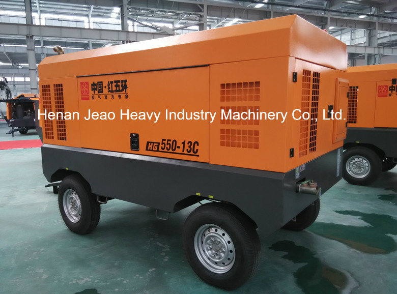 15m3/Min 13 Bar 132kw Diesel Mobile Screw Air Compressor in China
