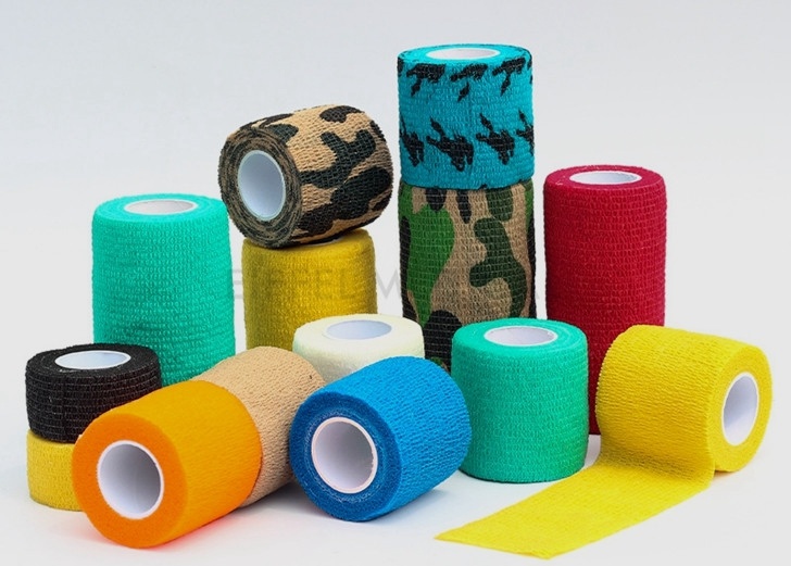 5cm Camouflage Elastic Self Adhesive Athletic Tape