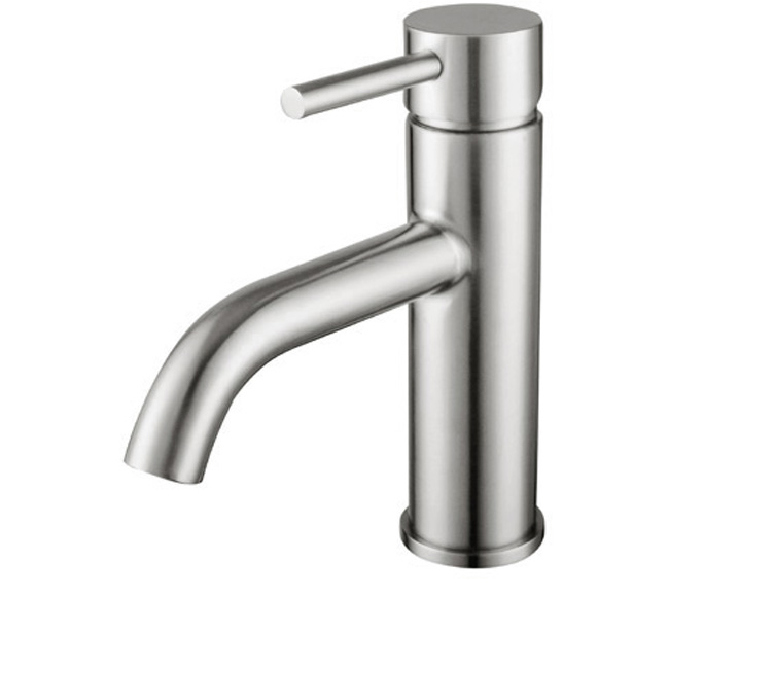 Stainless Steel 304 Brushed Bathroom Basin Mixer Tap