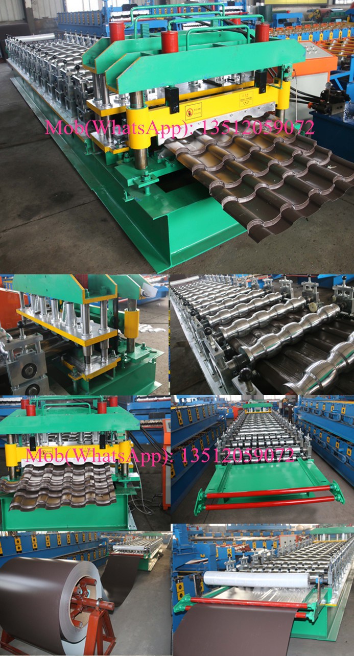 Various Customized Glazed Roof Tile Making Machinery