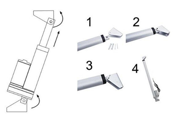 12V/24V DC Linear Actuator for Sliding Doors