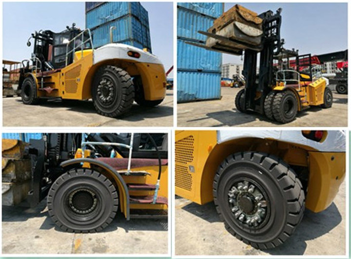 Pneumatic Solid Tyre with Deep Pattern Long Service Life
