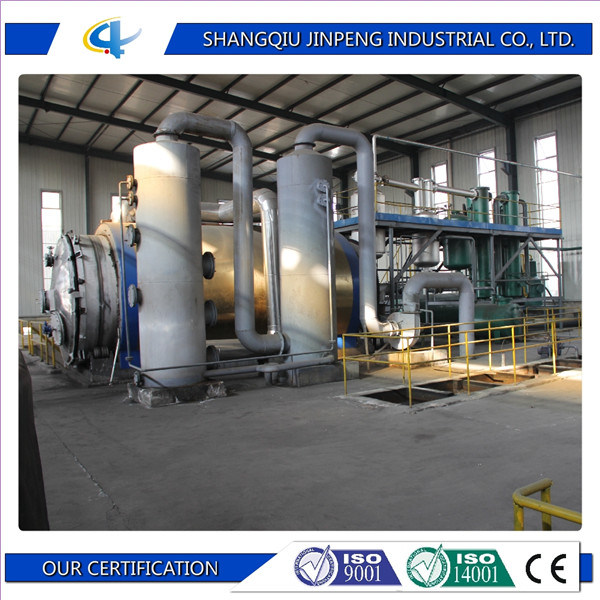 Jinpeng Classical Design Waste Recycling to Oil Machine