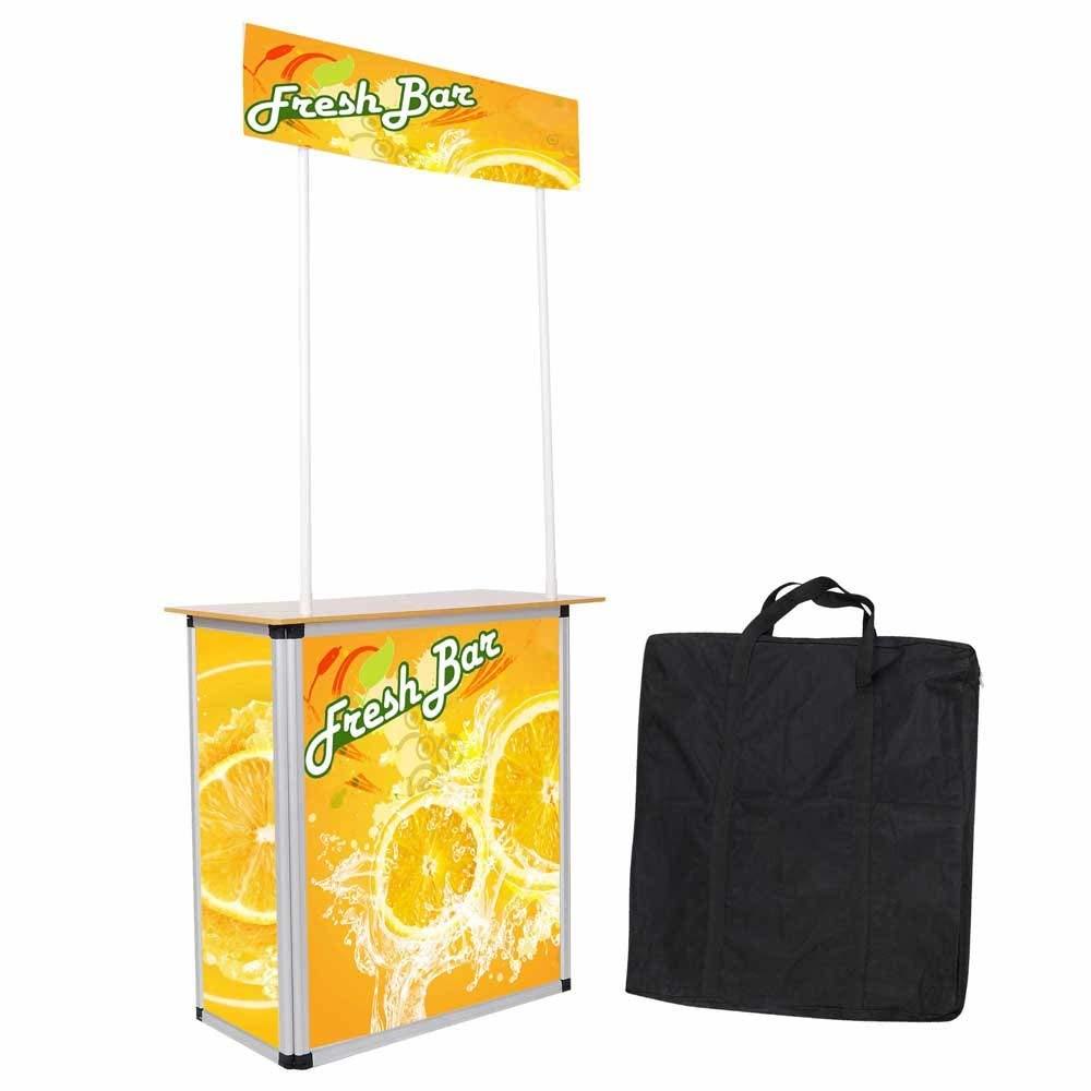 Exhibition Stand Foldable Advertising Promotion Booth Table