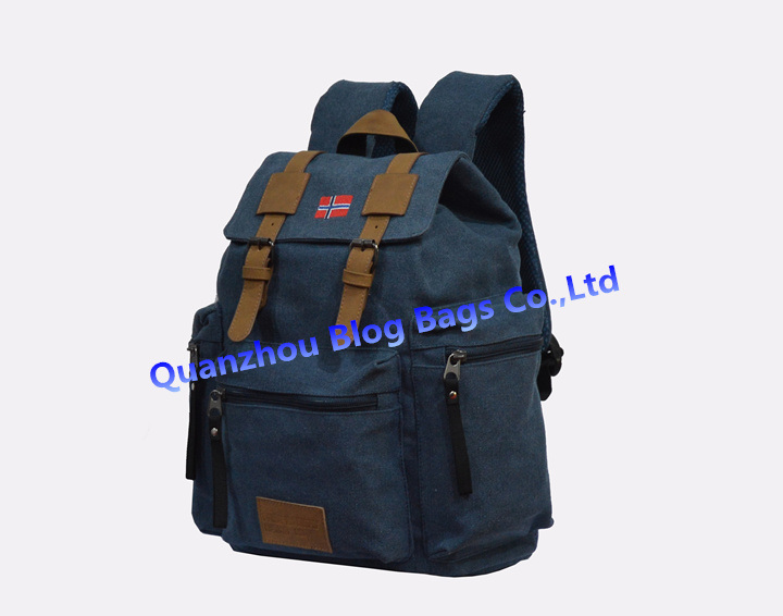 14 Inch Fashion Cute Travelling Laptop Backpack Waterproof Canvas School Bags for Travel