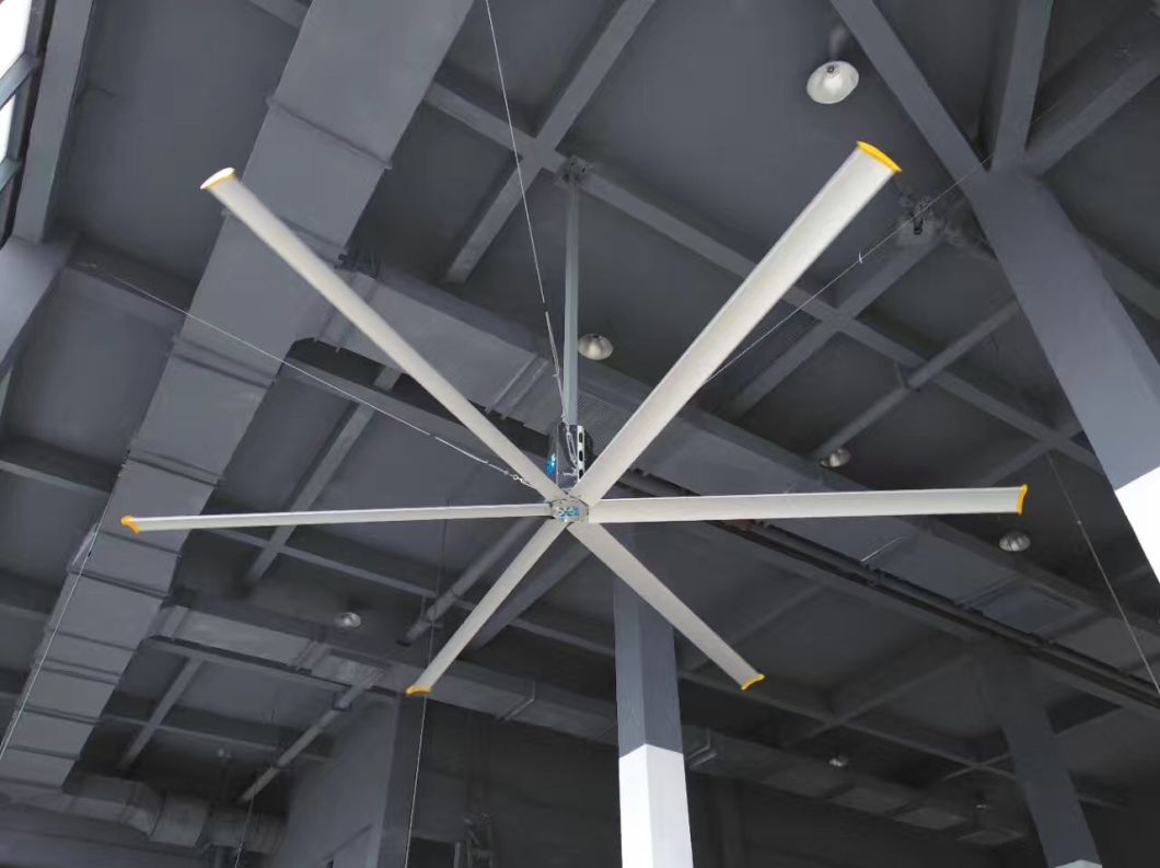 Industrial Heavy Duty Powerful Aviation Blade Roof Ventilator BLDC Ceiling Ventilation Fan