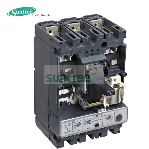 DC/AC 80A-1600A 3 Pole 4 Pole Moulded Case Circuit Breaker Ns Nsx MCCB