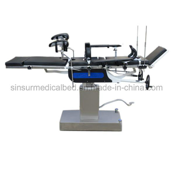 Hospital Surgical Equipment Manual Head-Controlled Medical Operating Room Operation Table