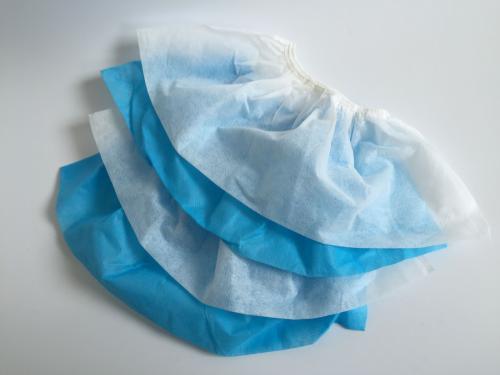 Disposable Medical/ Hospital/Industry Plastic Nonwoven Shoe Cover, Waterproof