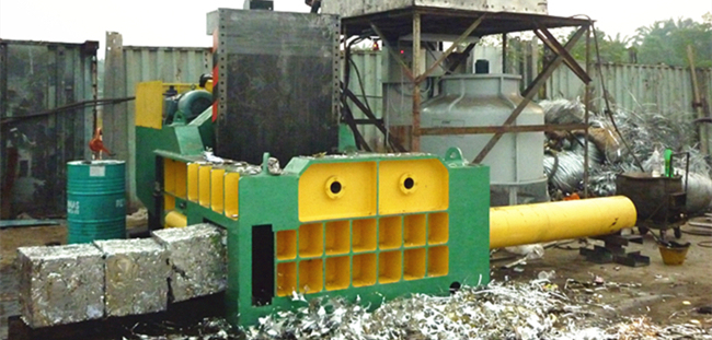 Hydraulic Waste Aluminum Can Baler