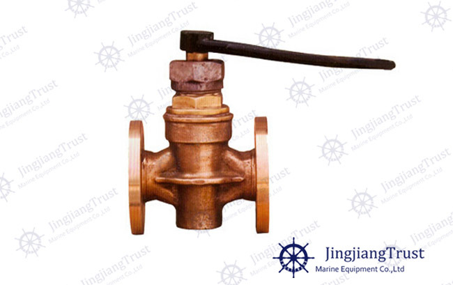 Marine Bronze 5kg/Cm2 Flanged Cocks Valve