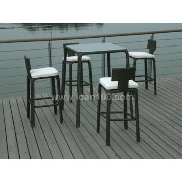 High Quality Outdoor Wicker Rattan Leisure Patio Garden Bar Furniture