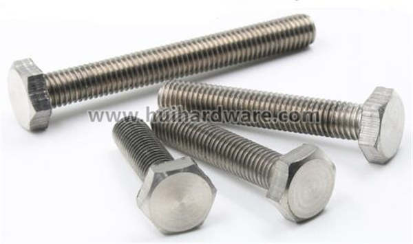 High Quality Gr2 Gr5 Titanium Hex Bolts with Full Threaded