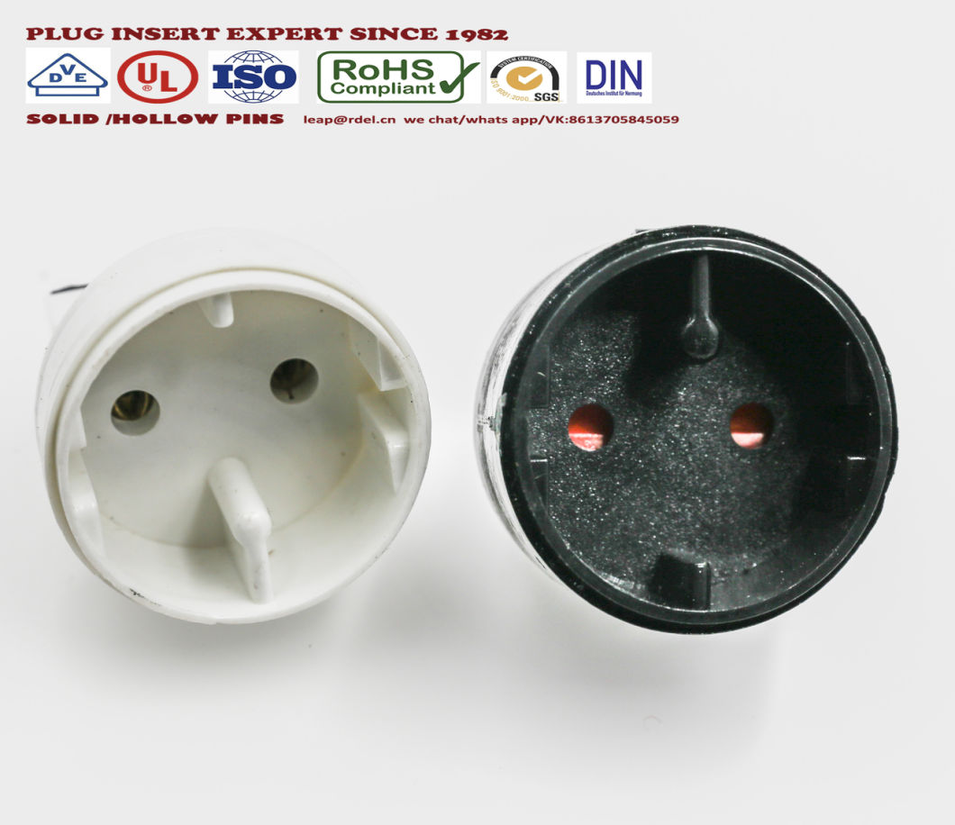 Power Cable Socket Inserts VDE NF Ce GS Socket Inserts