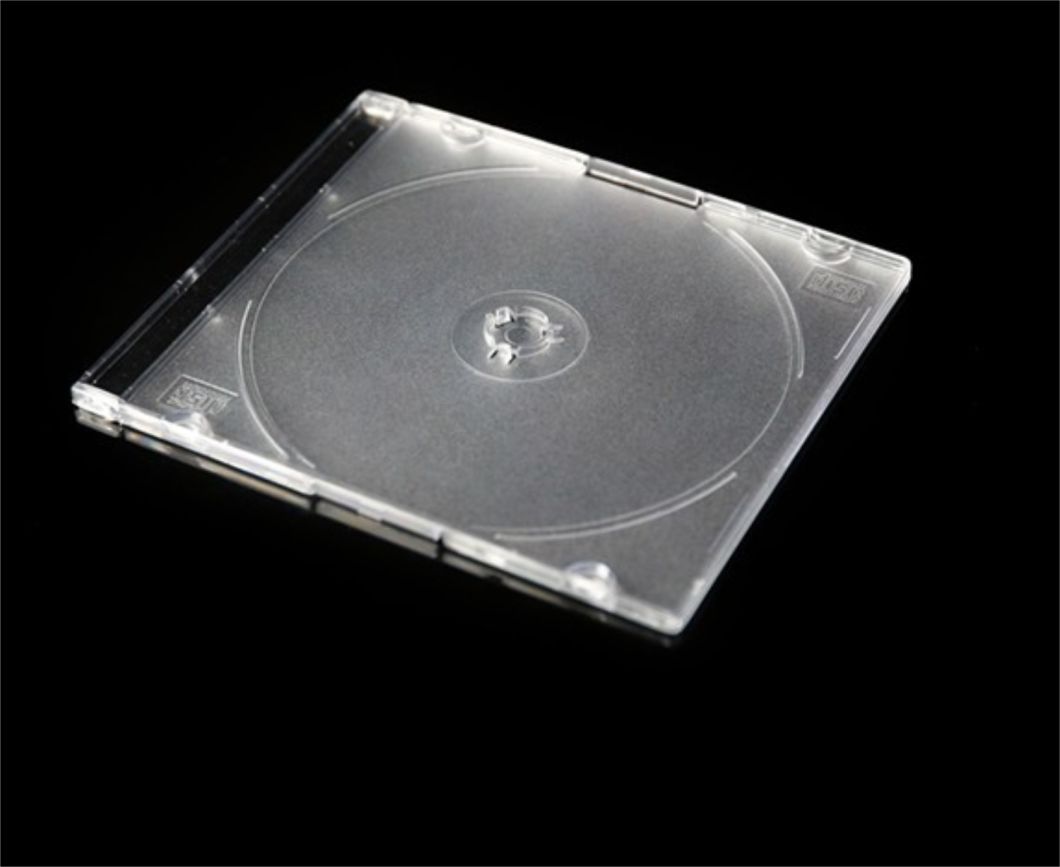 CD Case CD Box CD Cover 5.2mm Silm Square with Colour Tray Good Quality Cheaper Price
