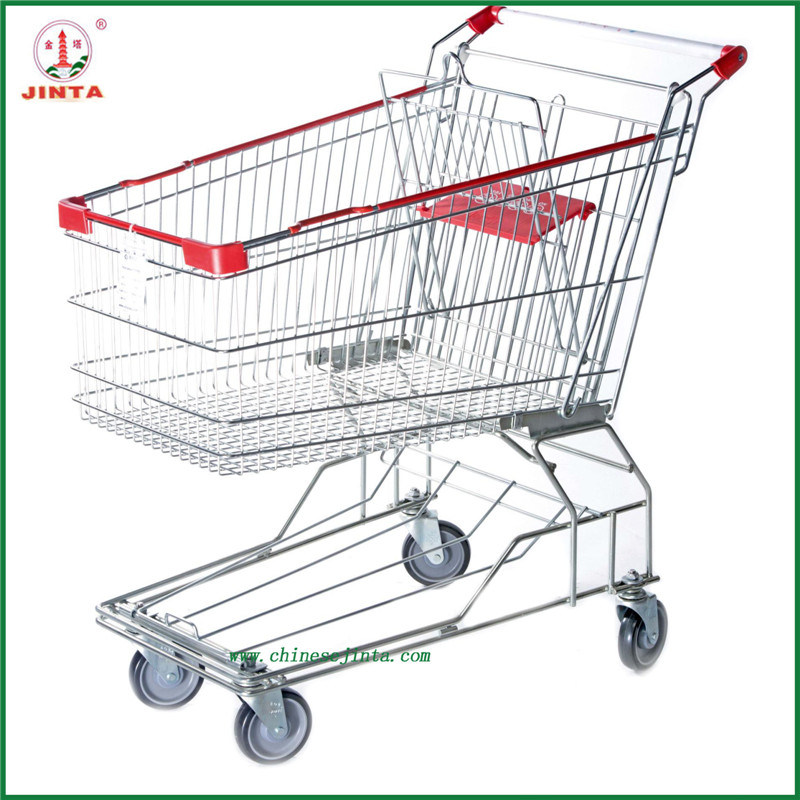 China Cheapest Wholesale Shopping Hand Carts 180L (JT-EC06)